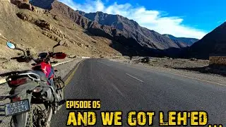 Ladakh 2K22 Episode 5 |Exploring LEH | Hall of Fame | Sangam Point | Magnetic Hill | Xpulse 200 4v