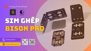 BISON PRO - Sim ghép đa năng ghép tốt iphone 6 plus ios 12