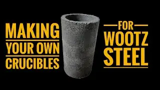 Making crucibles for Wootz steel #wootz #steel #damascus #ancient