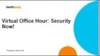 Virtual Office Hour  Security Now!