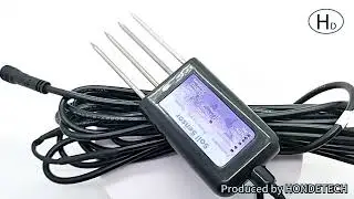 soil 8 in 1 sensor MoistureTemperature Ec Salinity NPK PH