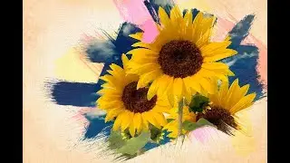 Tutorial Photoshop efecto PINTURA ACUARELA WATERCOLOR