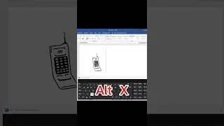Phone📲📞 MS Word Symbol Shortcut Key #msword #computer #foryou