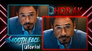 HDR Cc in Alight Motion Tutorial | How to make Smooth Face in Alight Motion / Meitu | Mr TOM Playz