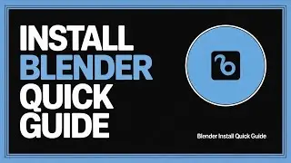 How to Install Blender in Windows 11 Easily – Step-by-Step Guide for Beginners