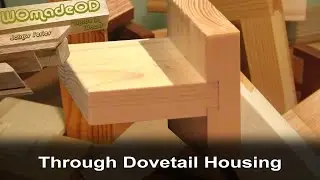 Through Dovetail Housing - How to cut by hand