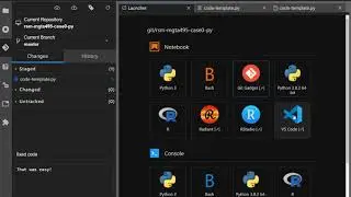 Using Git with Python Code