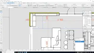 ARCHICAD 27 Параметрическая привязка объектов Distance Guides