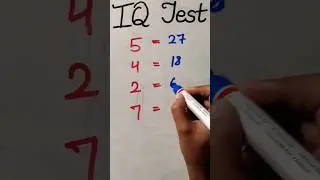 iQ Test #simplifiedstudyofficial #maths #shorts #iqtest #viral