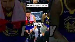 Is it sad this dynasty is over? 😢 #shorts #nba #goldenstatewarriors #stephencurry #draymondgreen