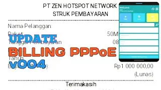 UPDATE BILLING PPPoE by AbuMusaComputer Versi 004