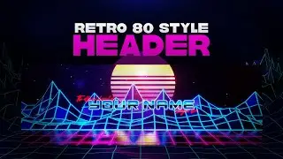 GIMP Tutorial: Creating a retro 80 style Header