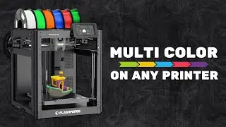 Multi Color 3D Printing With Any Printer! Orca Slicer!