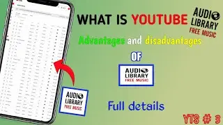What is youtube audio library|advantages and disadvantages of yt audio library full detail|SolidTech