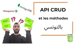 Node js بالتونسي , creation d'un API express CRUD sur MongoDB