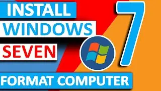 Install Windows 7 from USB or CD  | Format Computer | Install windows using Bootable USB