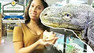 VISITING THE BEST REPTILE PET STORE IN THE WORLD!!! DFW  REPTARIUM
