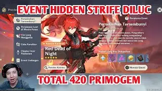 Event Baru Diluc Red Dead Of Night Total 420 Primogem - Genshin Impact v2.8