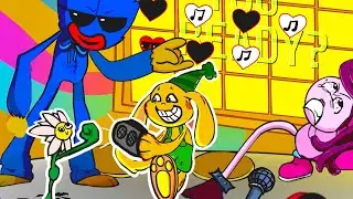 Flash Warning!? Musical Memory - Bunzo, Huggy, Mommy Play VERY NOISY... (Part 10)