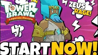 ZEUS HAS NO CHILL! IN TOWER BRAWL