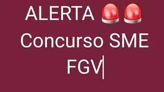 🚨🚨Resultado preliminar da prova discursiva SME🚨🚨🚨#concursospúblicos #concursofgv