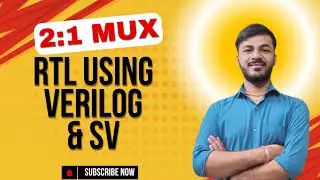 Verilog code for 2:1 MUX|2:1 Multiplexer Functionality & RTL Design in Verilog & SystemVerilog|haris