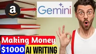 How to Create and Sell Books Using Google Gemini & Make $1000/Month – Complete Guide!