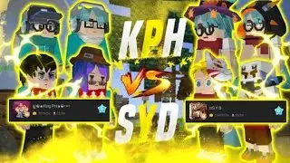 CLAN WARS KING PH vs SYNDICATE || EGG WARS || BLOCKMANGO: BLOCKYMODS