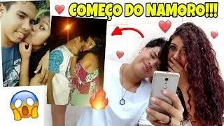 REAGINDO A FOTOS DO COMEÇO NO NAMORO, 3 ANOS ATRÁS. ❤️