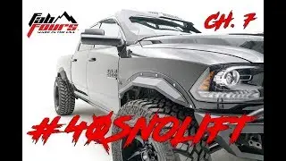 2016-2018 Dodge Ram // Fab Fours Open Fender System // Inner Fender Installation