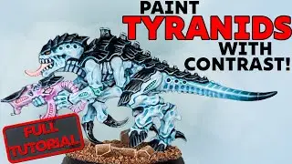 How to CONTRAST HACK Games Workshop Box Art - Tyranids Hive Fleet Tiamet