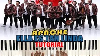 Ella es tan linda - Tropicalisimo Apache / Tutorial / Piano