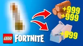 FARMEA RECURSOS RÁPIDO SIN PICO NI HACHA EN LEGO FORTNITE (Método Vela)