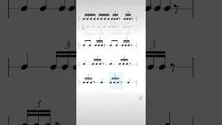 16th triplets - let's practise this rhythm 🎵