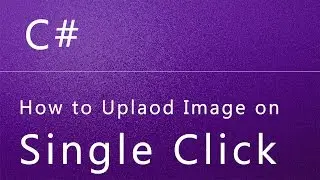 How to upload image on single click in Asp.net