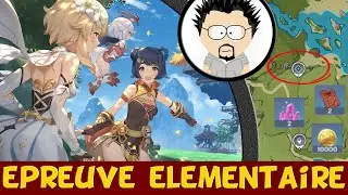 Epreuves Elémentaires (gratuit livre xp, moras et crystal xp) Genshin Impact FR