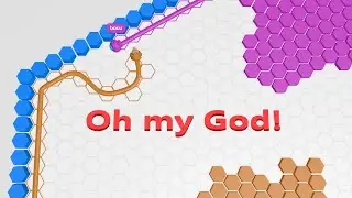 How to play - Hexanaut.io [Superhex.io] Map 100% control