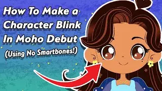 How To Make a Character Blink In Moho Debut (No Smartbones)
