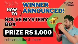 🎉 Winner Announcement + New Game: Guess the Numbers in the Mystery Box!