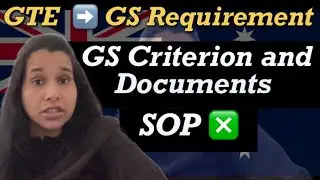 GS requirements and supporting documents for international students 🇦🇺 