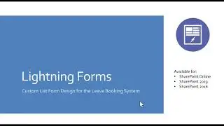 Building a Microsoft Teams based Leave Booking Solution with Lightning Tools