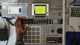 Piano sample beat with Roland MV8000 • Full workflow • phdirac • sample by @JAHinckson