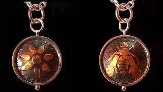 Metal Bead Pendant Inspired By Ancient Coins Part 2