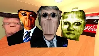 Angry Munci Multiverse, Rosalia Bizcochito Family, Obunga Family And Selene Delgado Nextbot Gmod