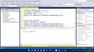 Part-2 Creating Database | Online Testing Institute Project | ASP.NET MVC Project Hindi
