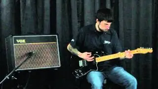 TJ's Music Demos: Fender Modern Player Telecaster Thinline Deluxe Electric Guitar