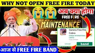 FREE FIRE OB27 UPDATE IN FF | WHY NOT OPEN FREE FIRE TODAY | GAME NOT OPEN PROBLEM | SERVER ERROR