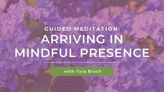 Guided Meditation [5 Min]: Arriving in Mindful Presence - Tara Brach