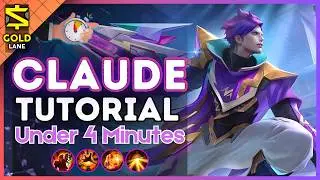 4-Minute Claude Tutorial in the Gold Lane || (MLBB S39) 2026