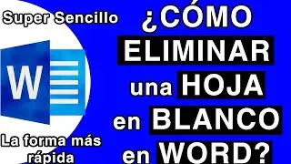 Como Eliminar una Hoja en Blanco en Word